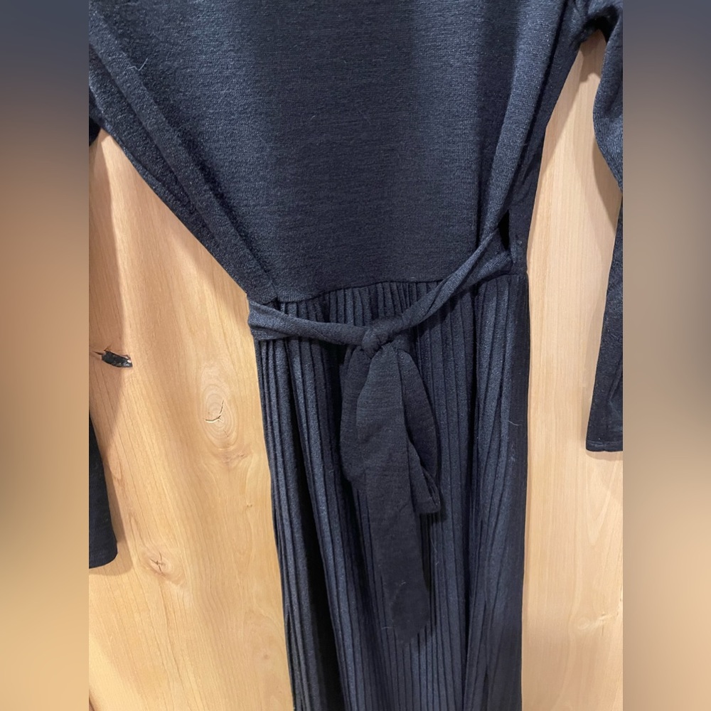 Mango black wrap dress - Picture 7 of 8